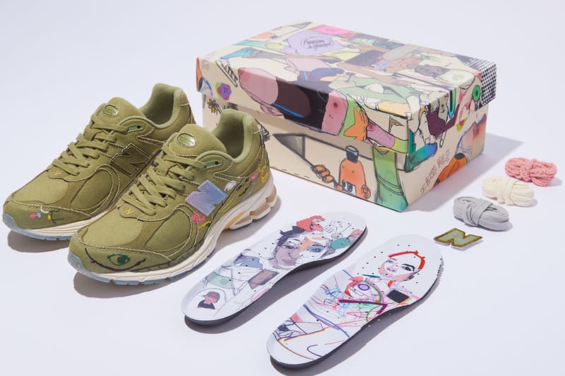 ニューバランスからLA 在住のアーティスト ブライアント・ジャイルスとの初コラボ 2002R が発売 Bryant Giles for New Balance 2002R / 2002R Mule “the Artist’s shoe” release info