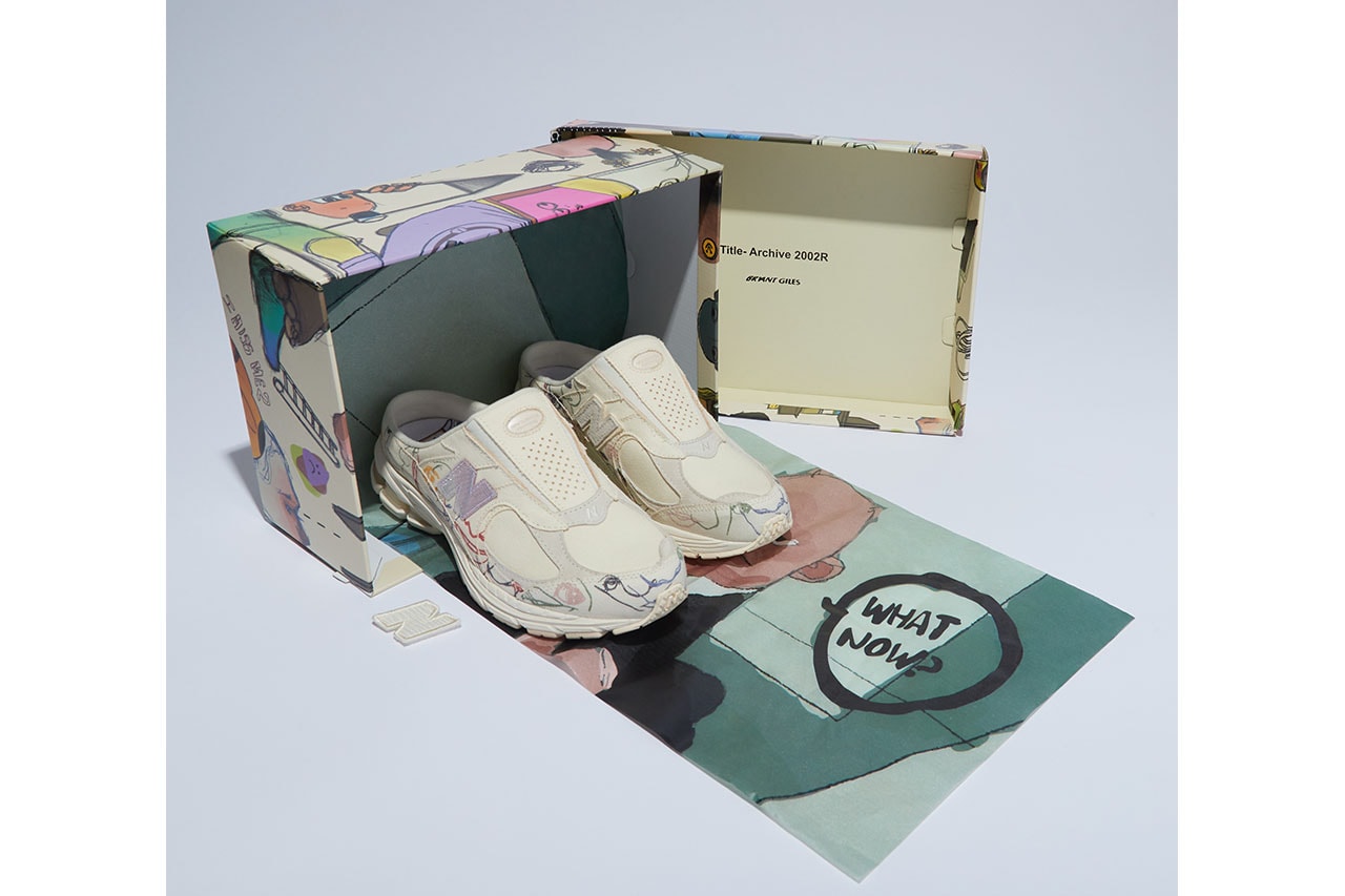 ニューバランスからLA 在住のアーティスト ブライアント・ジャイルスとの初コラボ 2002R が発売 Bryant Giles for New Balance 2002R / 2002R Mule “the Artist’s shoe” release info