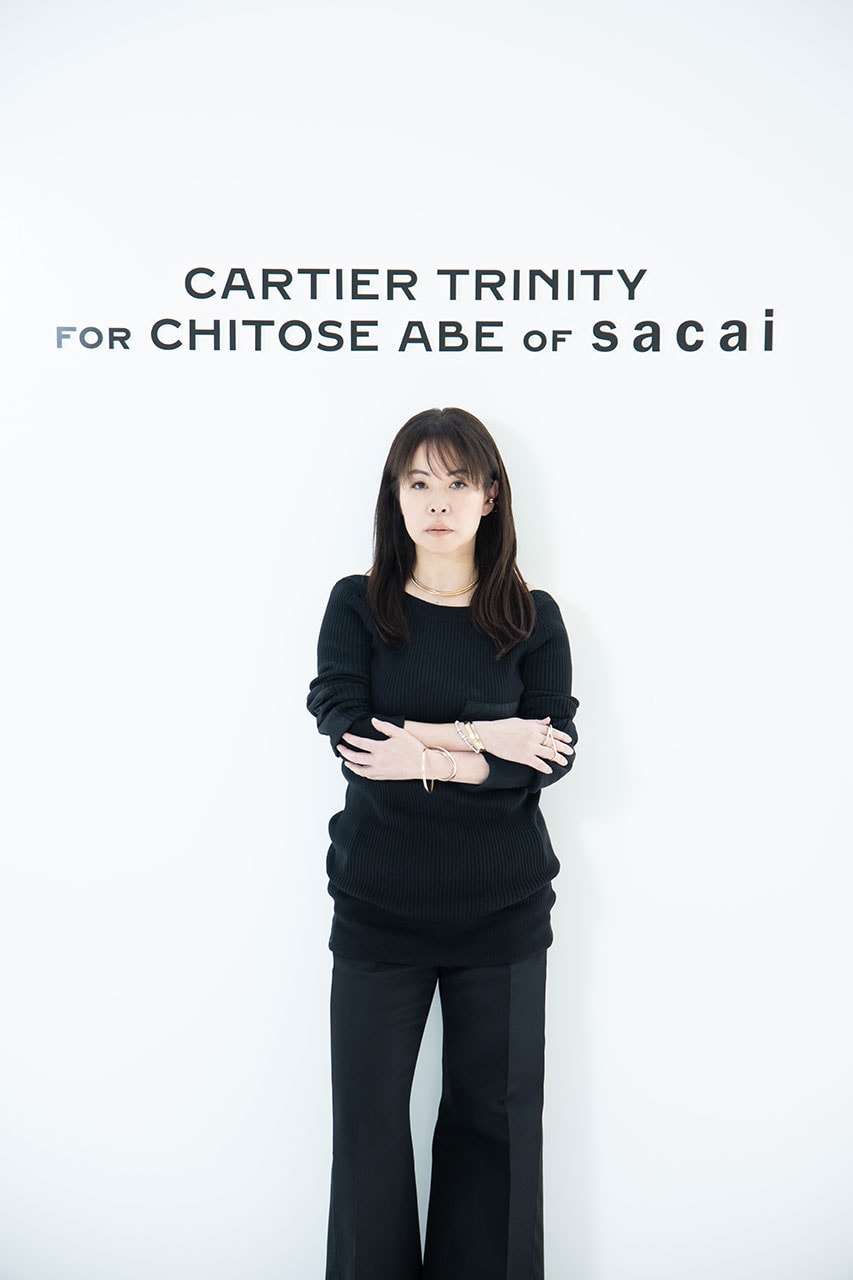 Interviews: sacai デザイナー 阿部千登勢に訊く Cartier との出会いによって誕生した限定ジュエリーコレクションについて