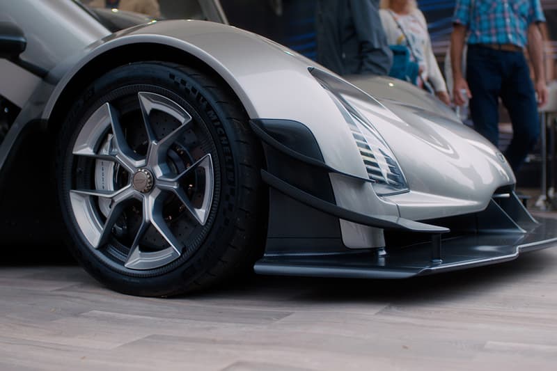 ジンガーがアルカンターラ仕様のハイパーカー21Cをグッドウッドで初披露 czinger alcantara 21c goodwood festival of speed