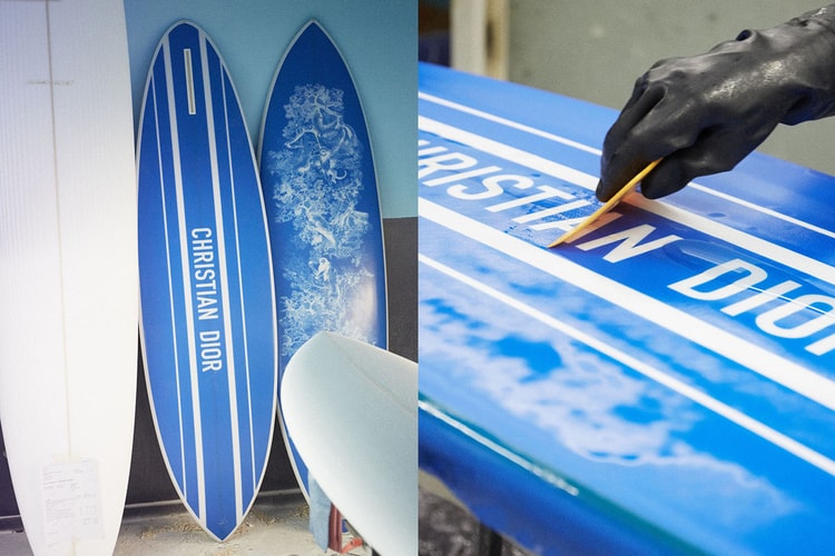 DIOR MAISON から卓越した職人技を反映したサーフボードがリリース