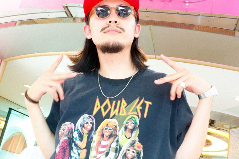 doublet x WISM が渋谷のギャルをフィーチャーしたTシャツをリリース