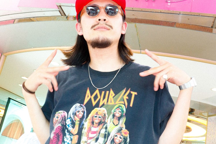 doublet x WISM が渋谷のギャルをフィーチャーしたTシャツをリリース