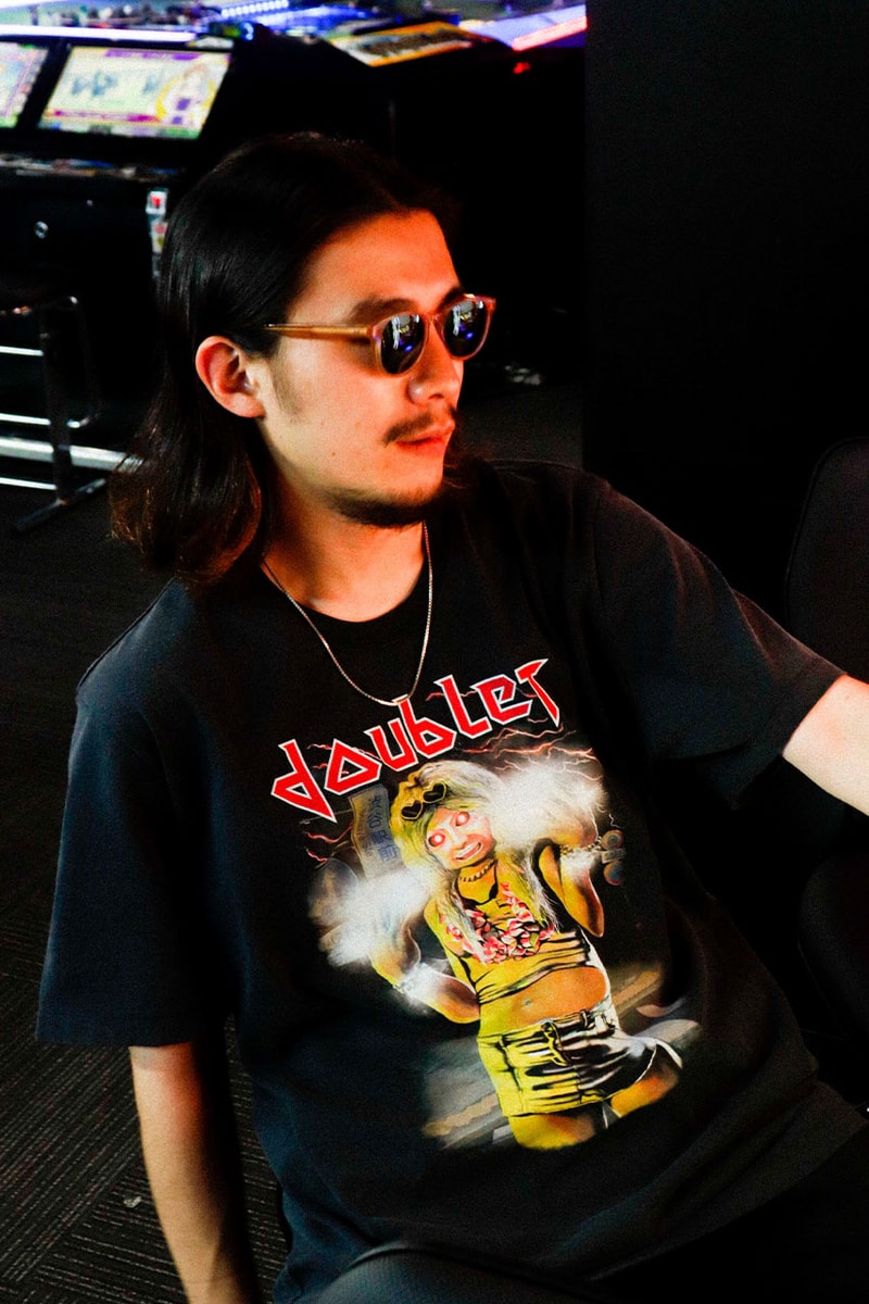 ダブレットx WISM が渋谷のギャルをフィーチャーしたTシャツをリリース doublet x WISM GAL-T release info