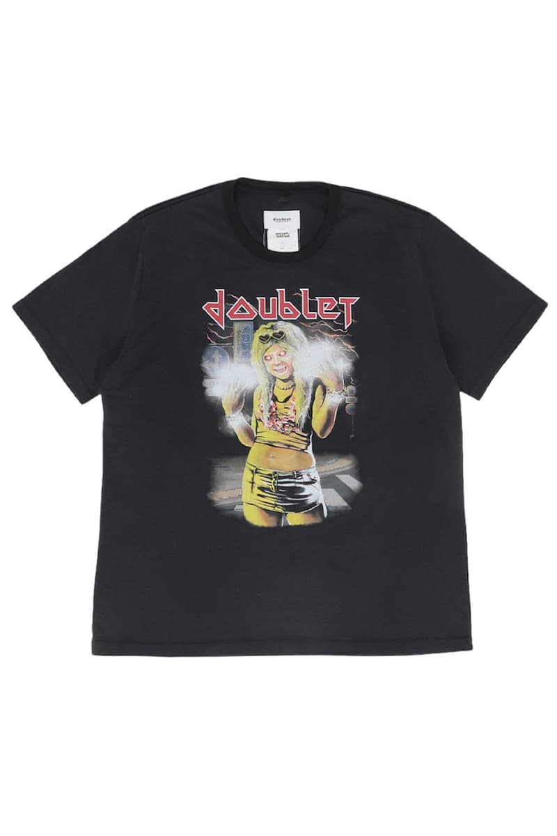 ダブレットx WISM が渋谷のギャルをフィーチャーしたTシャツをリリース doublet x WISM GAL-T release info