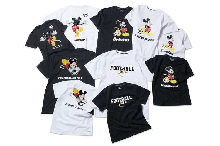 F.C.Real Bristol から Disney カプセルコレクションがリリース