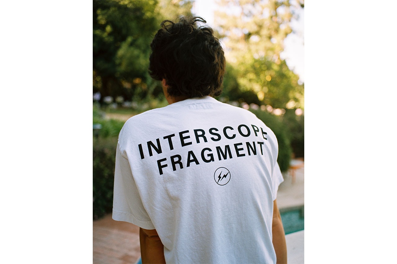フラグメント x インタースコープ 藤原ヒロシ率いる fragment design x Interscope Records のコラボマーチャンダイズがリリース