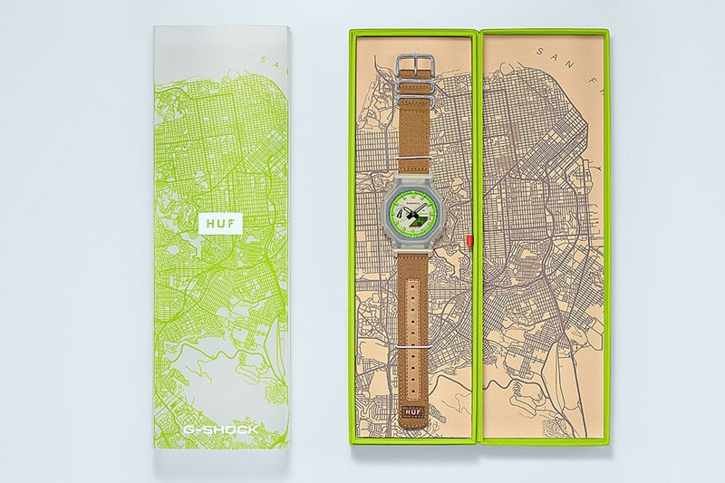 HUF20th anniversary model from G-shock has released　G-ショックからハフ創設20周年記念モデルがリリース