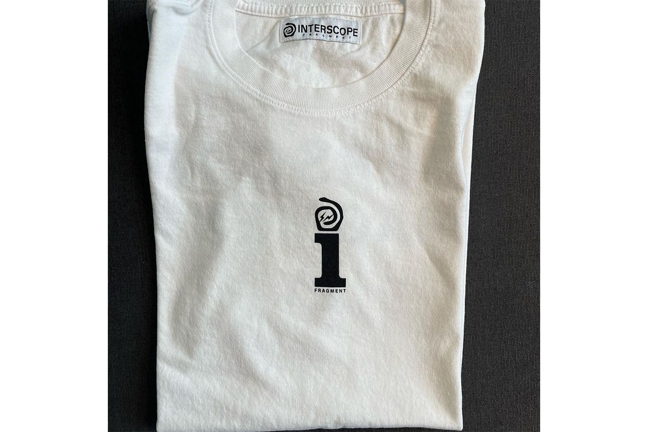 藤原ヒロシが fragment design x Interscope Records のコラボアイテムを公開 Hiroshi Fujiwara teases fragment design x Interscope Records collab T-shirt news