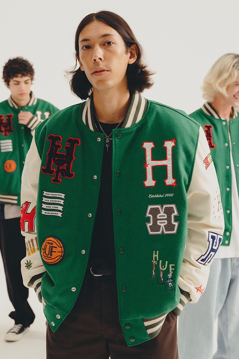 ハフ 2022年秋コレクション huf 2022 fall collection lookbook info