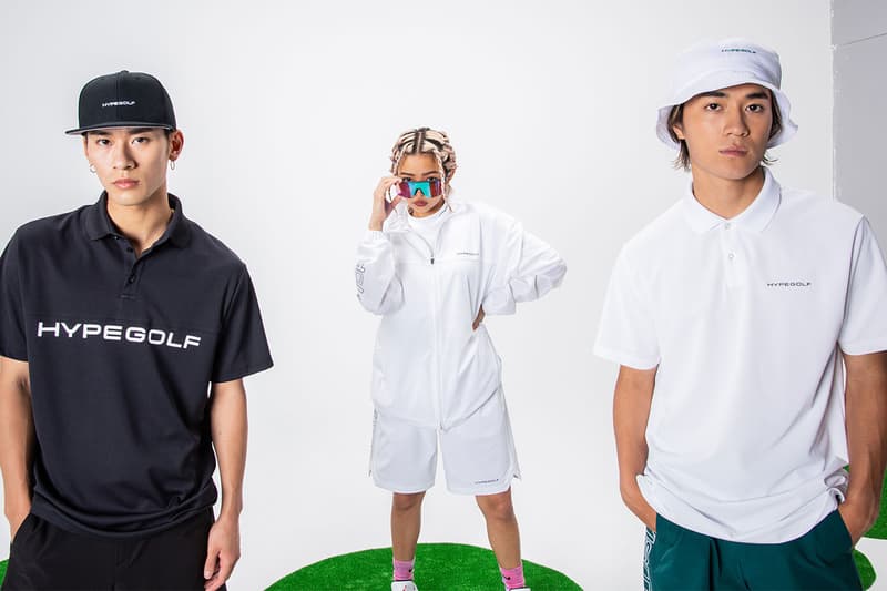 ハイプゴルフの手掛ける新解釈のオリジナルゴルフウェアにクローズアップ  close look at HYPEGOLF new interpretation of original golf wear 