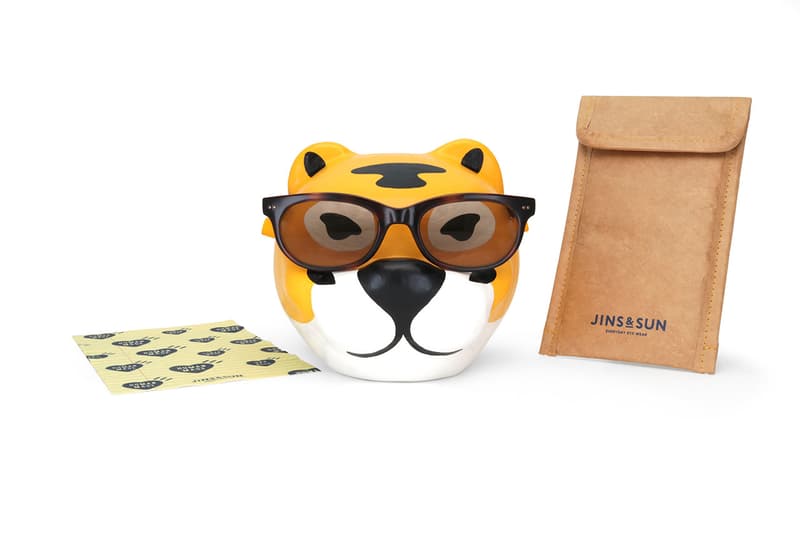 ジンズアンドサンxヒューマンメイドによるサングラスと張り子が登場 JINS&SUN x HUMAN MADE®️ first collab item release