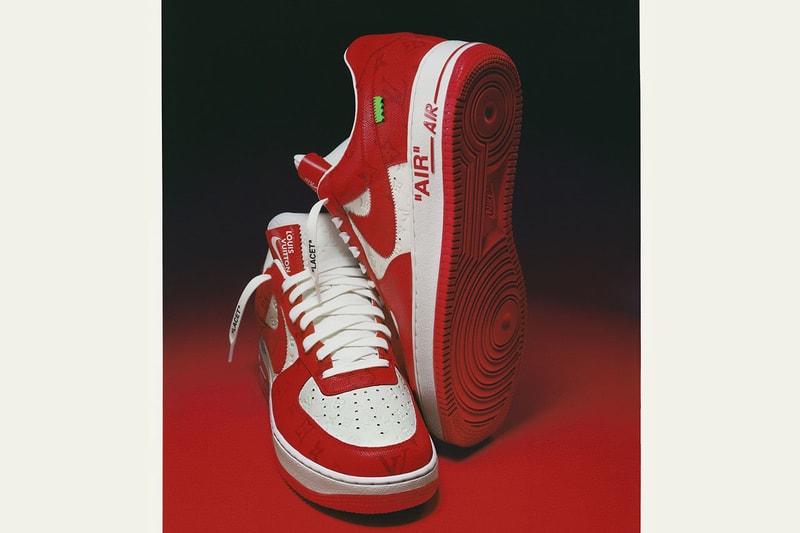 ルイ・ヴィトン x ナイキエアフォース1 の販売情報が解禁 Louis Vuitton x Nike Air Force 1 by Virgil Abloh release info