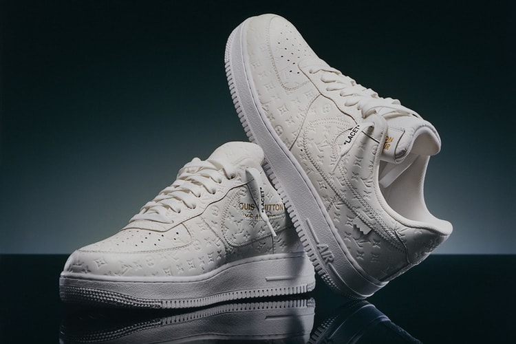 Louis Vuitton x Nike Air Force 1 の販売情報が解禁