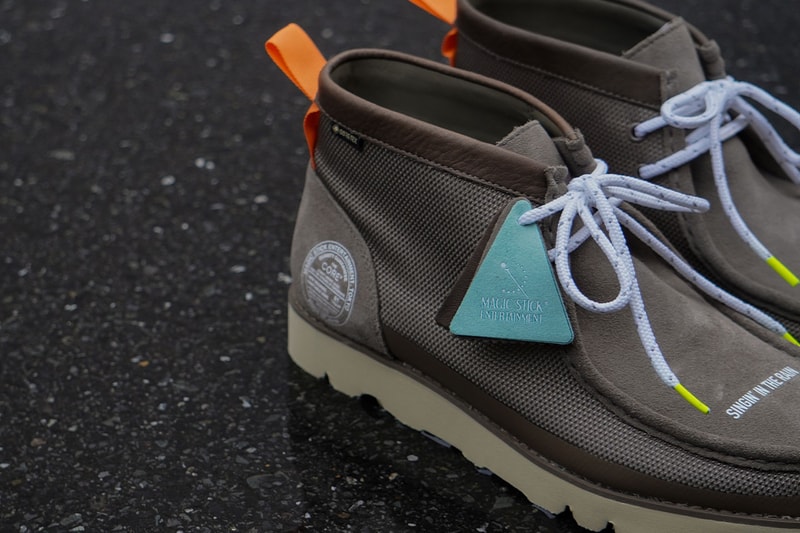 マジックスティックxクラークスオリジナルズ第2弾に新色が追加 MAGIC STICK x Clarks Originals new gray color has launched