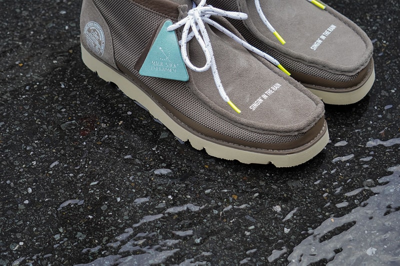 マジックスティックxクラークスオリジナルズ第2弾に新色が追加 MAGIC STICK x Clarks Originals new gray color has launched