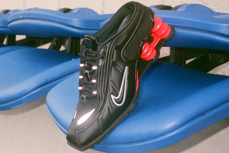 マーティン ローズ x ナイキショックス の発売情報が解禁 Martine Rose Nike Shox Mule MR4 Black White Release Date DQ2401 001 info store list buying guide photos price
