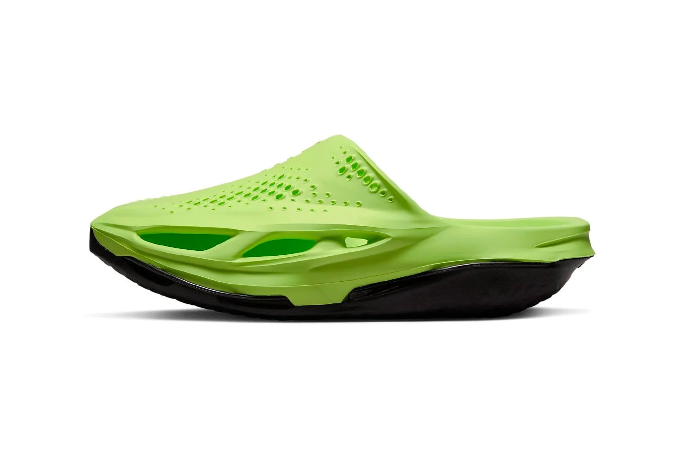 マシュー・ウィリアムズ x ナイキによる最新コラボ ズーム MMW 5 の別カラーをチェック　Matthew M Williams MMW Nike Zoom MMW 5 volt black clog info crocs footwear clogs 