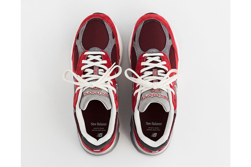 ニューバランス  “メイドイン USA” コレクションから第6弾ドロップが到着 New Balance “Made in USA”  Drop 6 990v2 990v3 red release info Teddy Santis