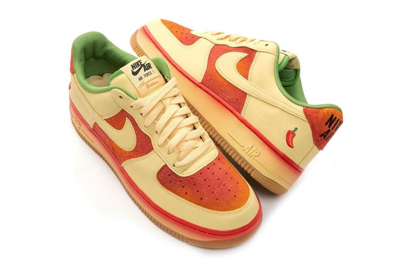 ナイキからスパイシーな新作エアフォース1“チリペッパー”が登場 Nike Air Force 1 Low Chili Pepper First Look