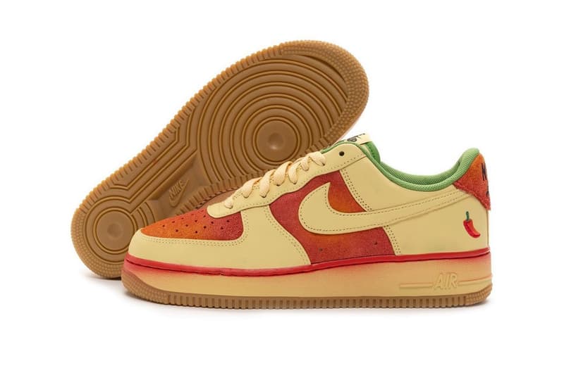 ナイキからスパイシーな新作エアフォース1“チリペッパー”が登場 Nike Air Force 1 Low Chili Pepper First Look