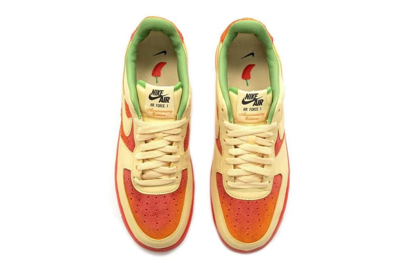 ナイキからスパイシーな新作エアフォース1“チリペッパー”が登場 Nike Air Force 1 Low Chili Pepper First Look