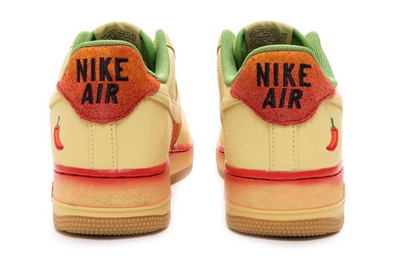 ナイキからスパイシーな新作エアフォース1“チリペッパー”が登場 Nike Air Force 1 Low Chili Pepper First Look