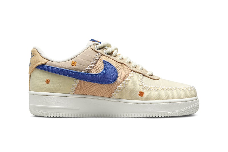 ナイキから花柄を纏ったパッチワーク風の新作 エアフォース1 ローが登場 Nike Air Force 1 Low LA Flea DV2215-100 Release Info