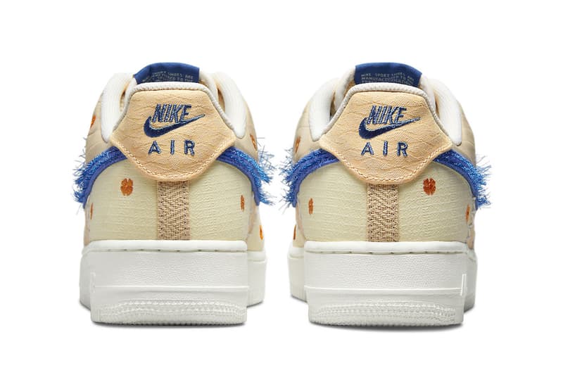 ナイキから花柄を纏ったパッチワーク風の新作 エアフォース1 ローが登場 Nike Air Force 1 Low LA Flea DV2215-100 Release Info