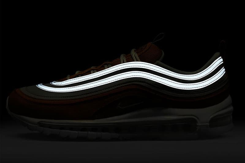 ナイキから縁起物の象徴である“鯉”をテーマとした新作エアマックス97が登場 Nike Air Max 97 koi fish patterns scales white yellow suede leather mesh 3m translucent dg9011 100 release info date price