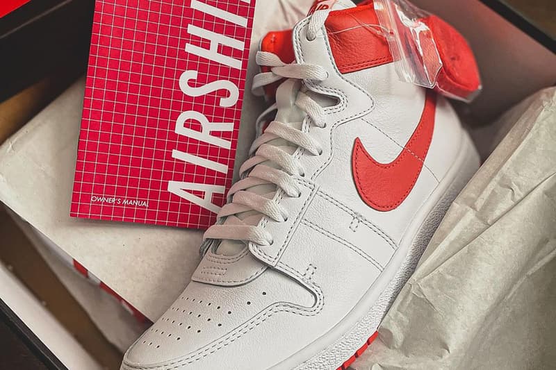 AJ1の前にマイケル・ジョーダンの足元を支えたエアシップが再復刻 nike air ship team orange white DX4976 181 release info store list buying guide photos price 