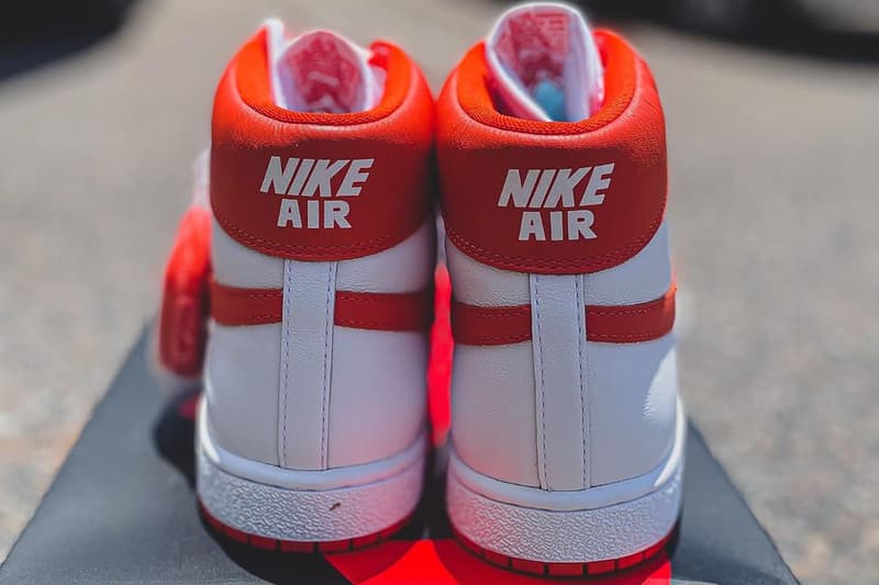 AJ1の前にマイケル・ジョーダンの足元を支えたエアシップが再復刻 nike air ship team orange white DX4976 181 release info store list buying guide photos price 