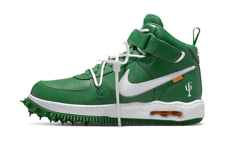 Off-White™ x Nike Air Force 1 Mid の新色 “Pine Green” の国内発売情報が解禁