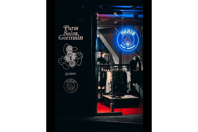 PSG x ヴェルディのコラボアイテムが発売 PSG x VERDY collab items pop up store release info EDIFICE MAKOTO YAMAKI