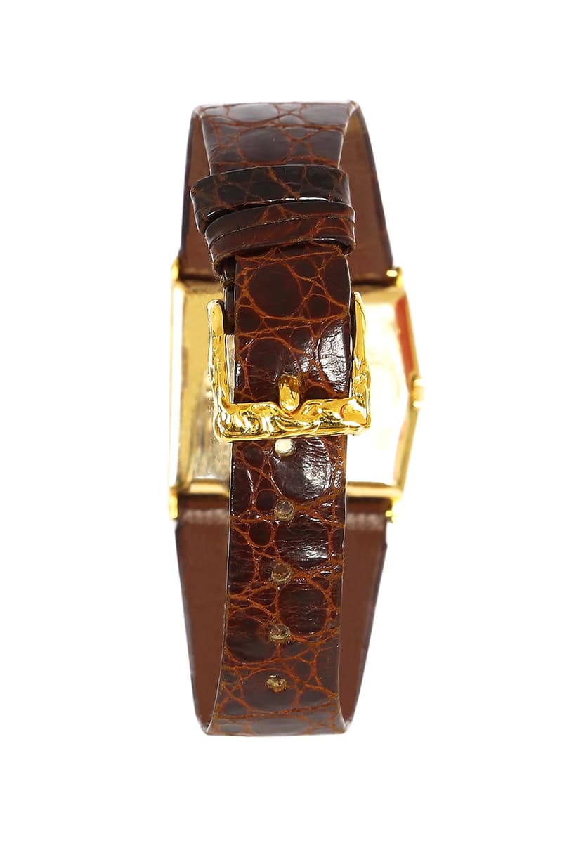 ヴィンテージロレックスのカスタムウォッチコレクションが ドーバーストリートマーケットで販売中 Patcharavipa Vintage Customized Watches Piaget Rolex Ring Watch Yellow Gold Oyster date Dover Street Market London 