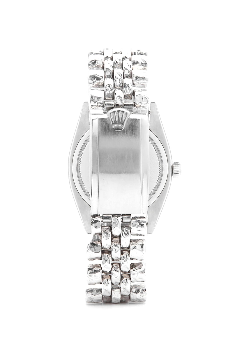 ヴィンテージロレックスのカスタムウォッチコレクションが ドーバーストリートマーケットで販売中 Patcharavipa Vintage Customized Watches Piaget Rolex Ring Watch Yellow Gold Oyster date Dover Street Market London 