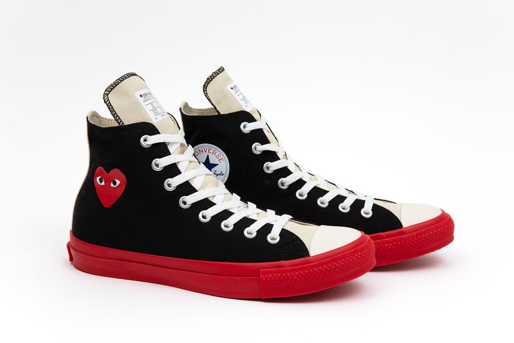 PLAY COMME des GARÇONS x Converse から2022年春夏シーズンの新作コラボフットウェアが到着