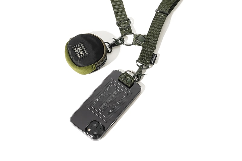 ポーターからショルダーストラップ付きのアイフォーンケースが登場 porter shoulder iphone case release info