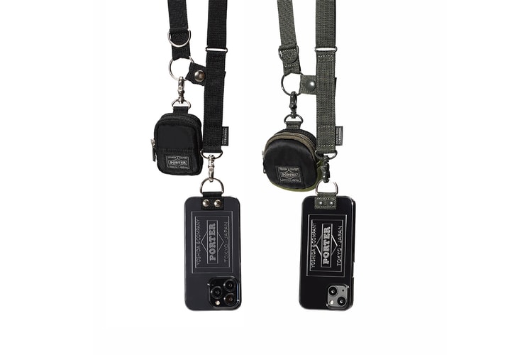 PORTER からショルダーストラップ付きの iPhone ケースが登場