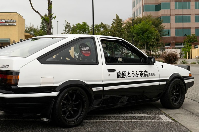 人気漫画『頭文字D』とのコラボタクシーが群馬・渋川市で運行中 Initial D Inspired AE86 Taxis to Launch Across Shibukawa City