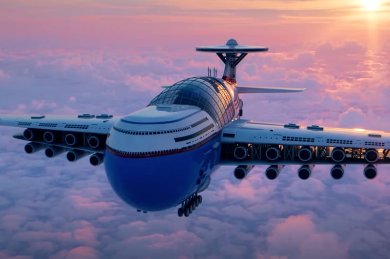 5,000人を収容する“空飛ぶホテル“のコンセプト映像が話題に