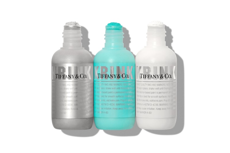 ティファニーが米ニューヨーク発の KRINK とのコラボペイントマーカーを発表 KRINK x Tiffany & Co. Art Paint Markers Collaboration