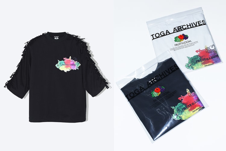 TOGA が FRUIT OF THE LOOM® とのコラボアイテムを発売