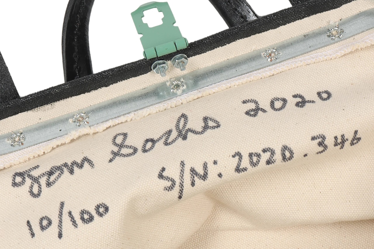 トム・サックス制作のケリーバッグが約140万円で販売中 Justin Reed Tom Sachs Painted Custom Hermès Kelly Bag 1/100 Bricolage Designer Collectible $100000
