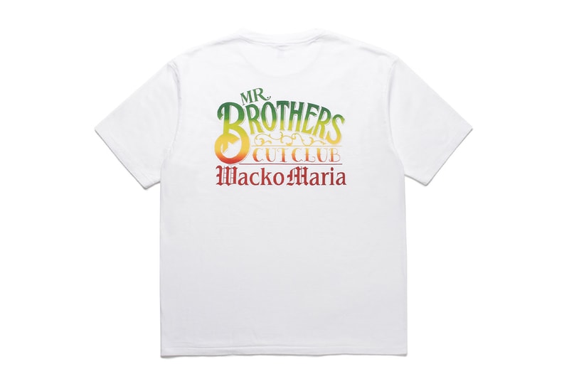 ワコマリアxミスターブラザーズカットクラブのコラボ最新作が登場 WACKO MARIA x MR.BROTHERS CUT CLUB newest collab item 