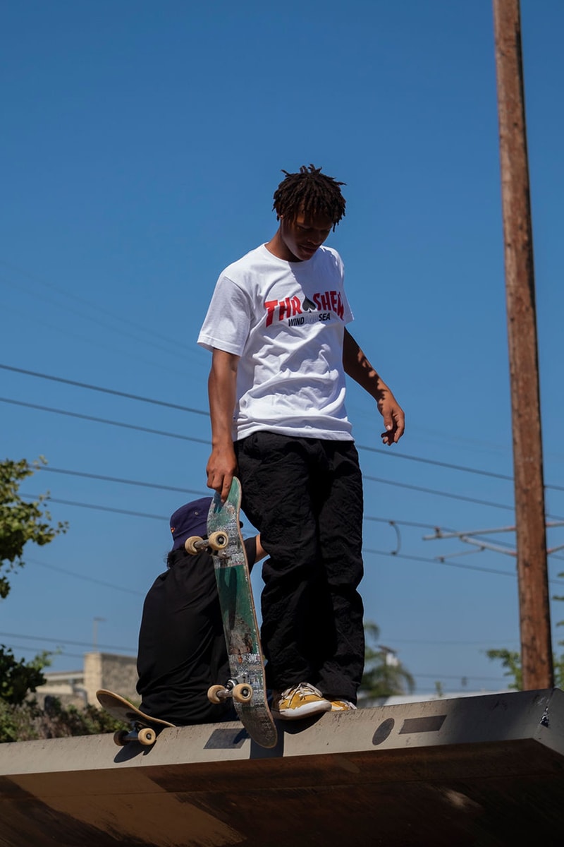 ウィンダンシーと 『スラッシャー』が初のコラボコレクションをリリース wind and sea thrasher collabo collection release info