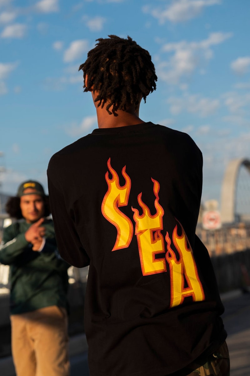 ウィンダンシーと 『スラッシャー』が初のコラボコレクションをリリース wind and sea thrasher collabo collection release info