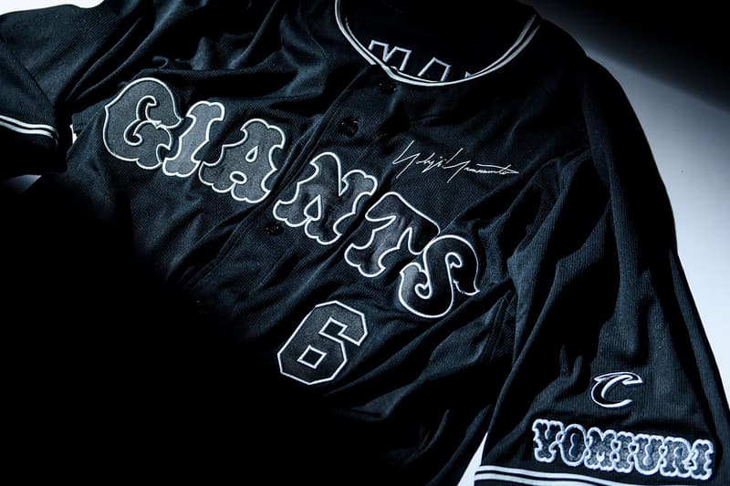 読売ジャイアンツ x ヨウジヤマモトが公式選手用コラボレーション・ユニホームを発表 Yomiuri Giants x Yohji Yamamoto Official Game Uniform release info