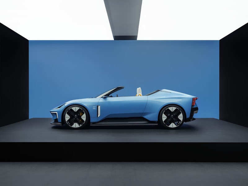 北欧ボルボの新ブランドポールスターが開発のEVロードスターが2026年のデビューに向けて生産へ　Polestar 6 All Electric Roadster Concept Car Production Line Factory Announcement Sky Exterior Preview Image First Look