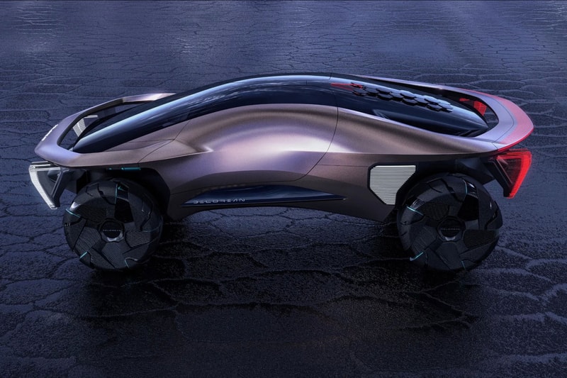 新生 デロリアンが2つのコンセプトカー アルファ5プラズマテール とオメガを公開　DeLorean Alpha5 Plasmatail Omega Concept Vehicles monterey car week images baja themed off road racer hatchback info news